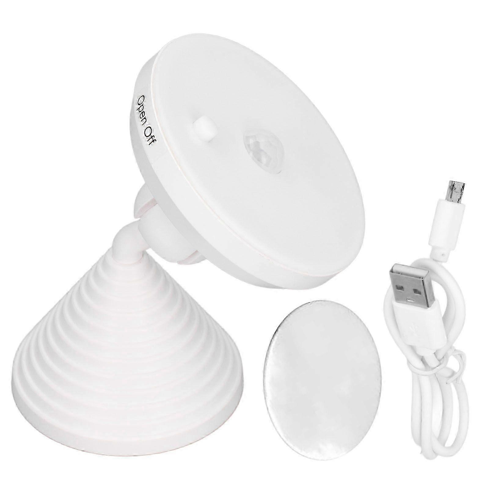 Adjustable 360 Rotation Touch Night Light with 2 Sensing Modes and Rechargeable USB