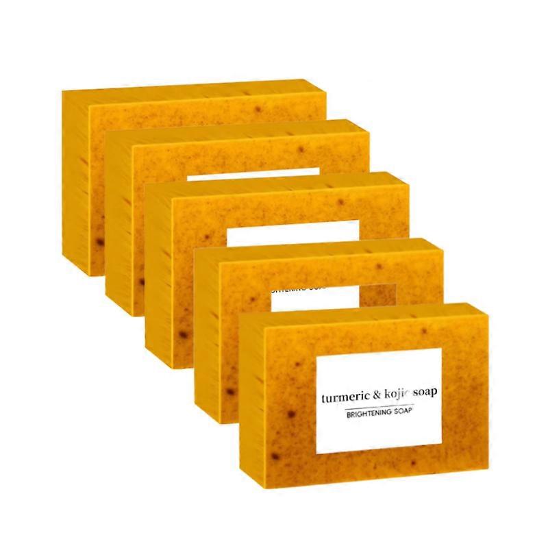 Turmeric Kojic Acid Soap Bar Turmeric Face And Control Acne Soap Body Whitening Body Care Oil Removal Skin Care Soap