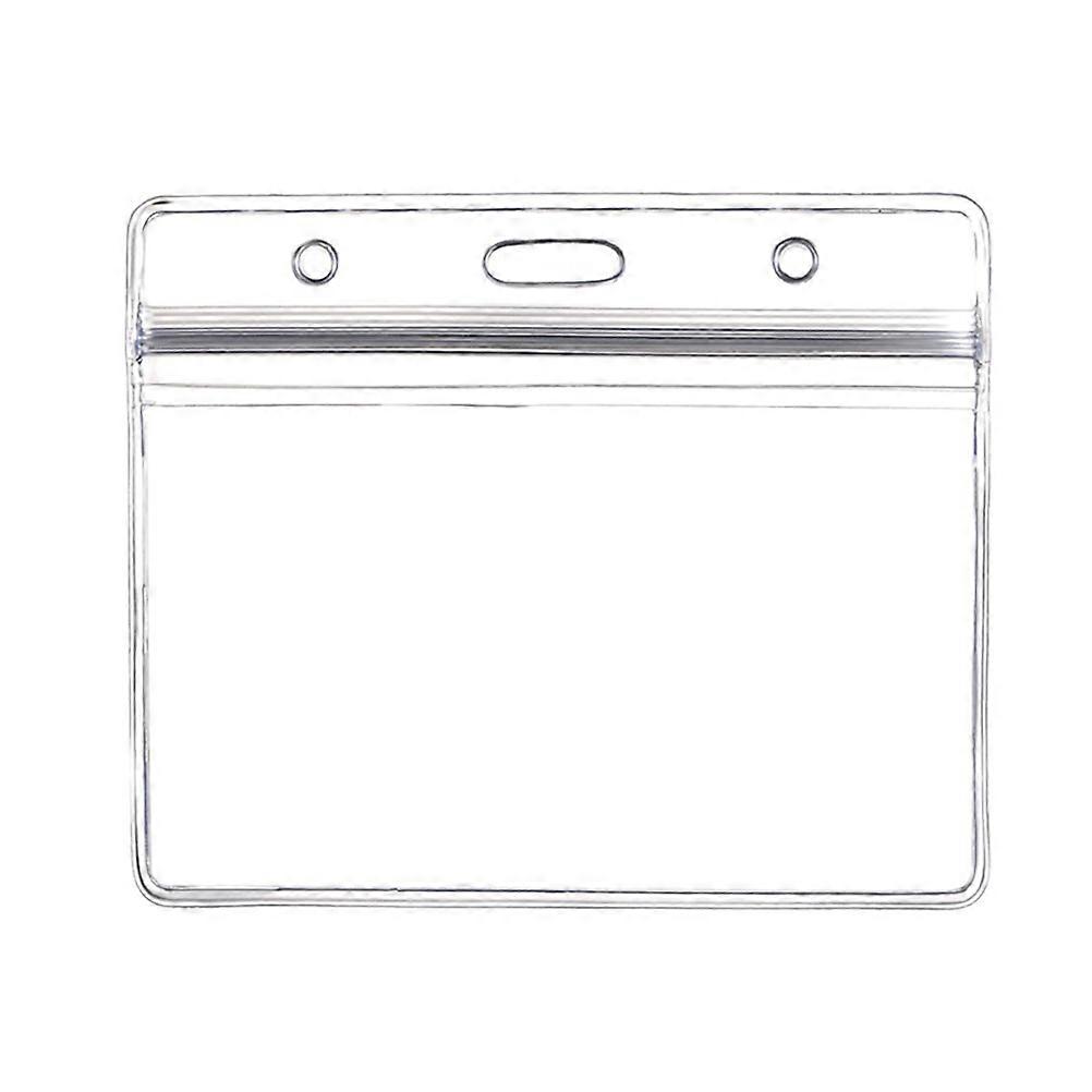 Impermeabile Porta ID Trasparente Porta badge con nome per eventi sociali scolastici 10pack