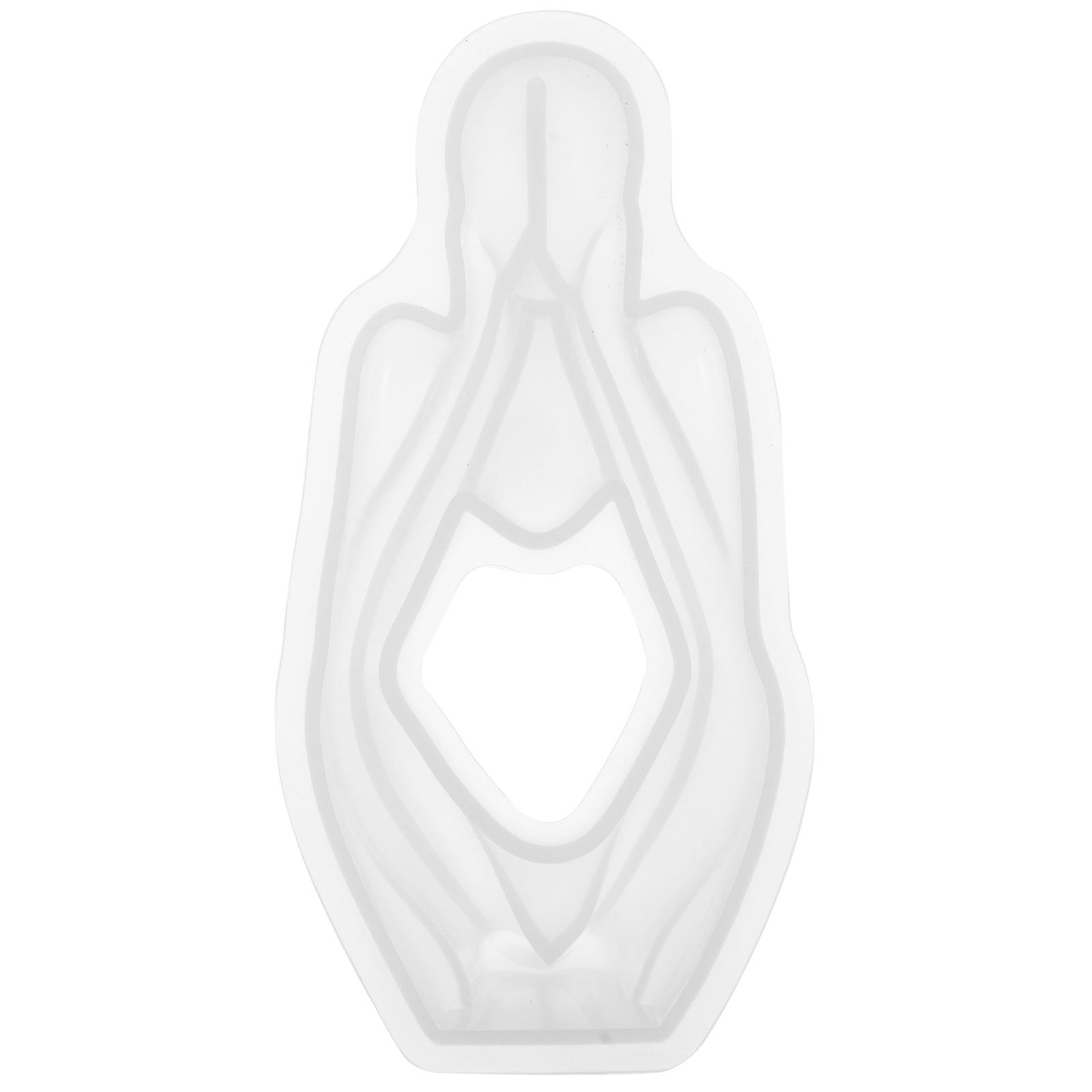 Fragrance Scented Diffuser Thinker Candle Mold Aromatherapy Candle Making 13.5X6.5X5CM 1Pcs