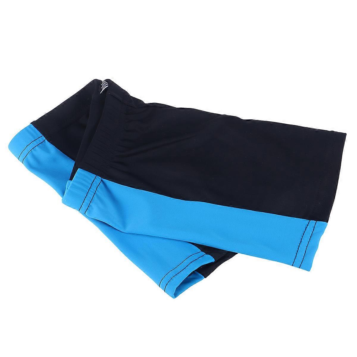 Swimming Trunks Children Shorts Sky-Blue Elastic Waistband with Drawstring Home Use 1Pcs