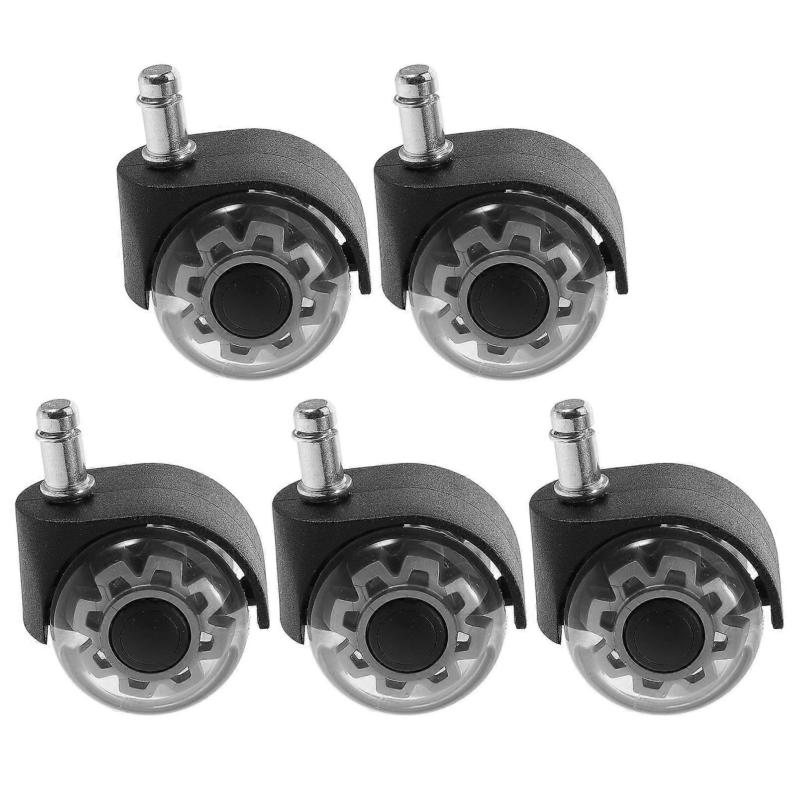Chair Casters Design Easy Installation For Steel Material 5Pcs