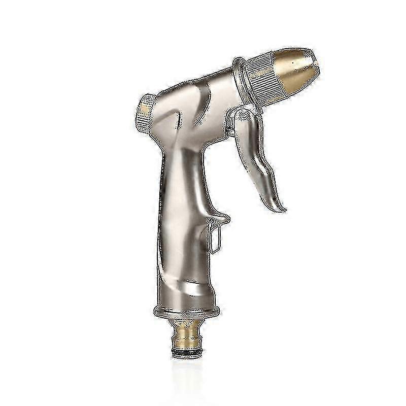 Upgraded Garden Hose Nozzle Sprayer, Heavy Duty Metal Handheld High Pressure Water Nozzle