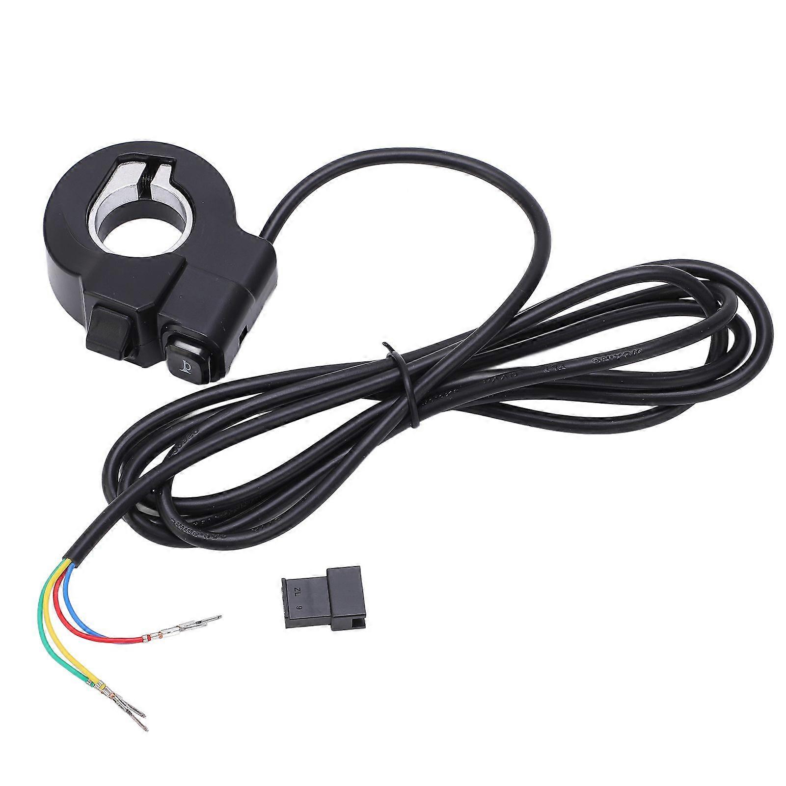 Light Switch Handlebar Left Right Turn Signal Horn Control Switch for Electric Bike Motorcycles Scooters YMQX)