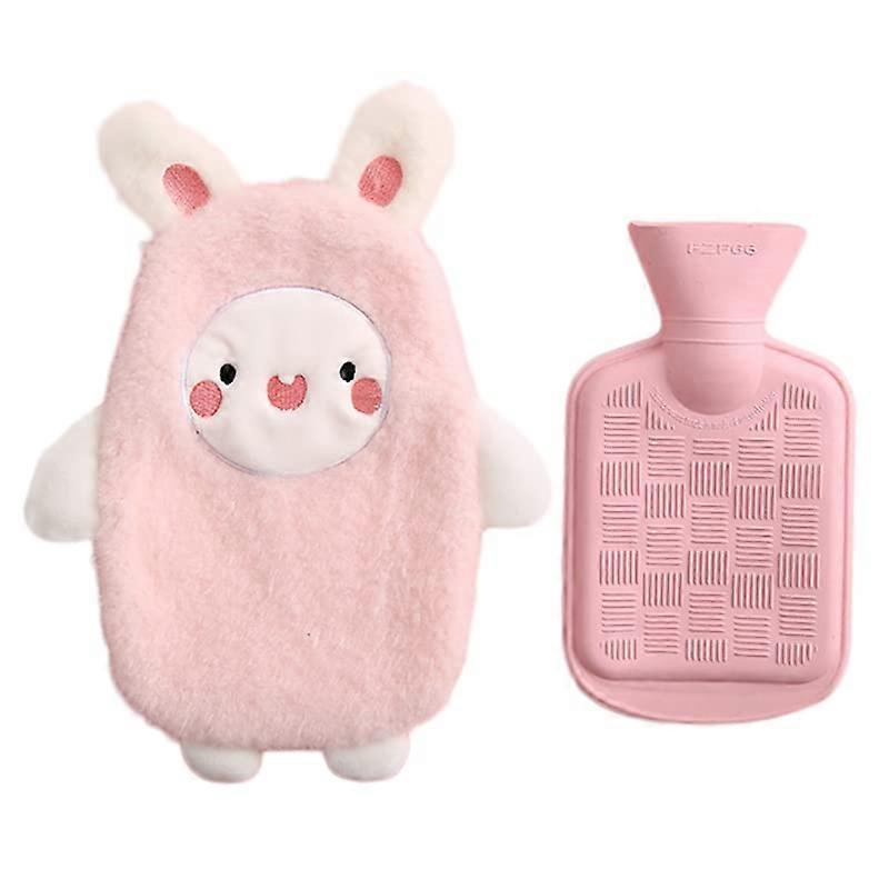 500 ml Portable Cartoon Hot Water Bottle - Stylish Design, Warmth Retention, Color Options Available