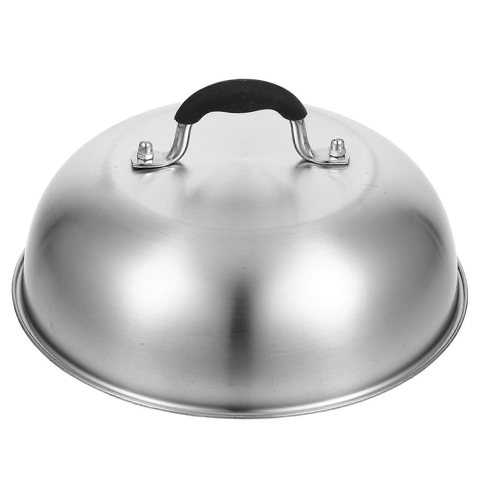 Universal Steamer Lid Replacement Cheese Melting Dome Handle Steaming Lid