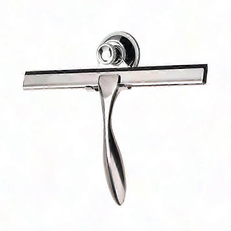 Stainless Steel Shower Window Squeegee with Strong Hook
