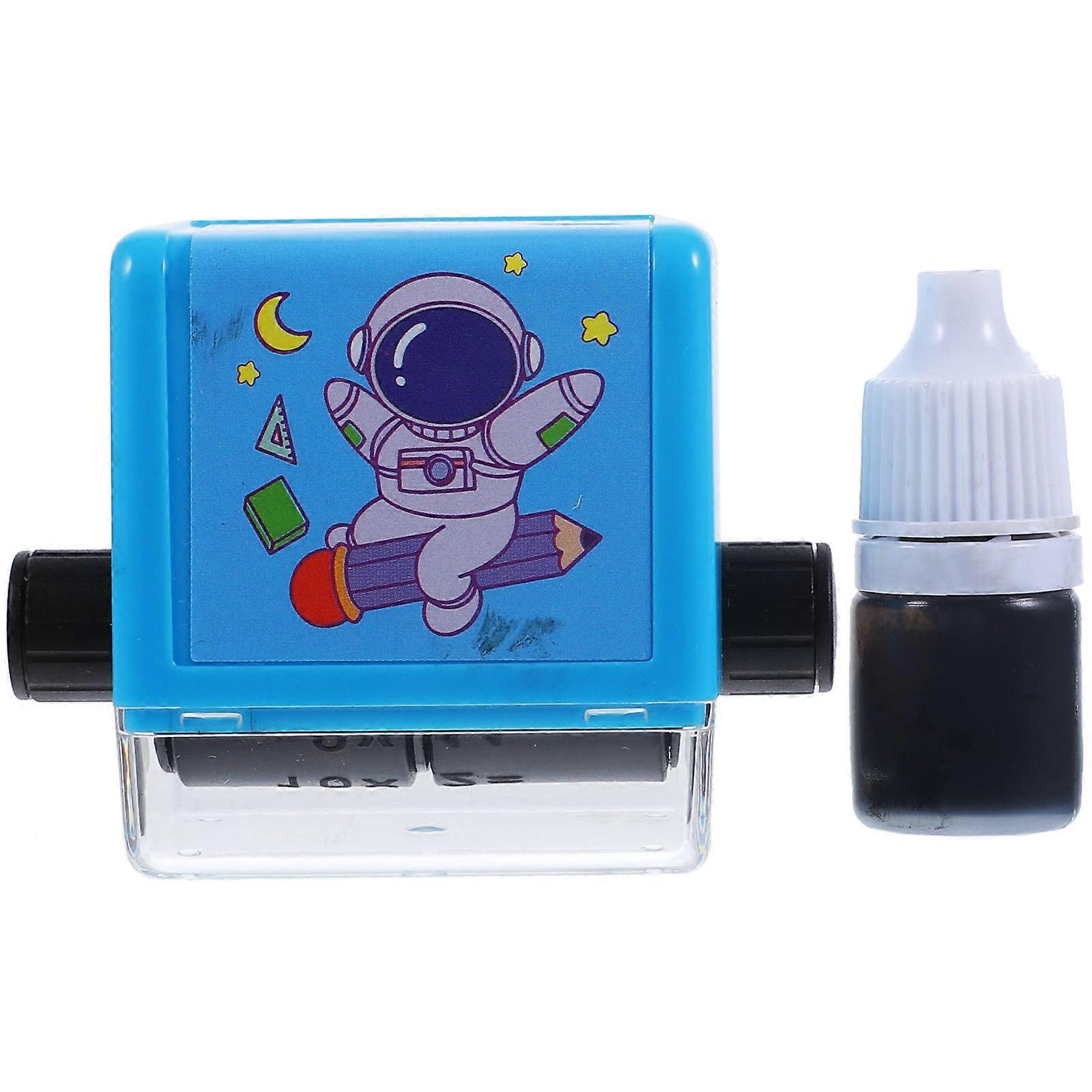 Kids Math Stamp Roller Educational Tools Home Study Abs Material 1Set