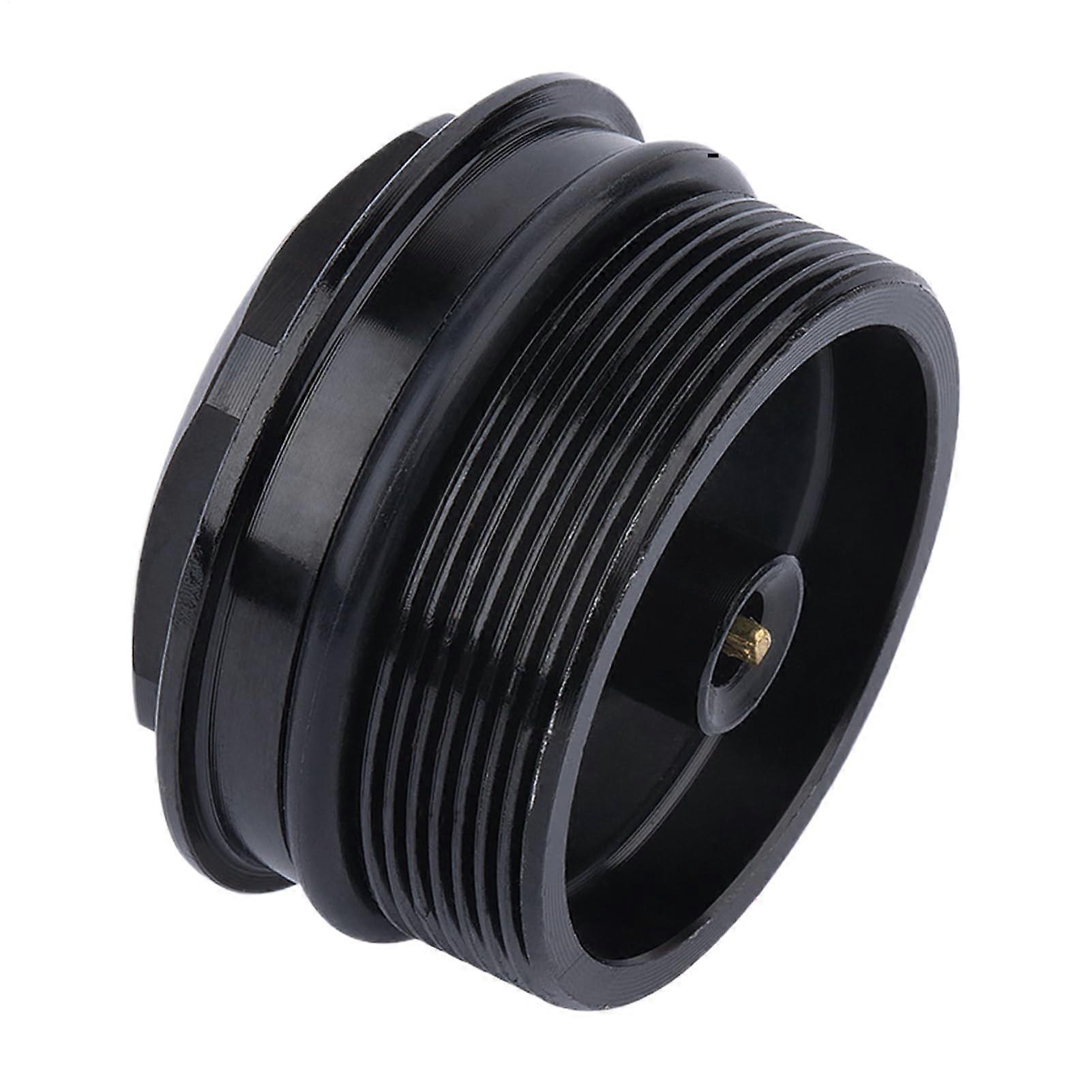 Bicycle Fork Valve Nut - Front Fork Valve Cap 1.22-Inch Air Chamber, Leak-Proof, Rustproof, For Mountain And Road Bikes