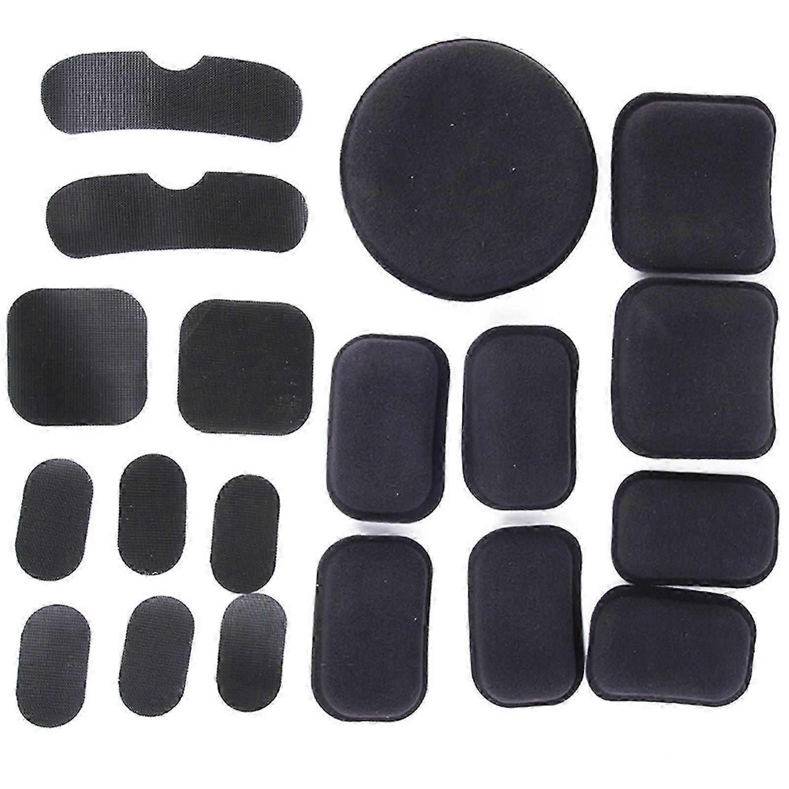 1 Set Helmet Pad Extra Soft Moisture Wicking Adjustable Impact Resistant Comfortable Fit Helmet Padding Cushion Replacement Kit Helmet Supplies KAESI
