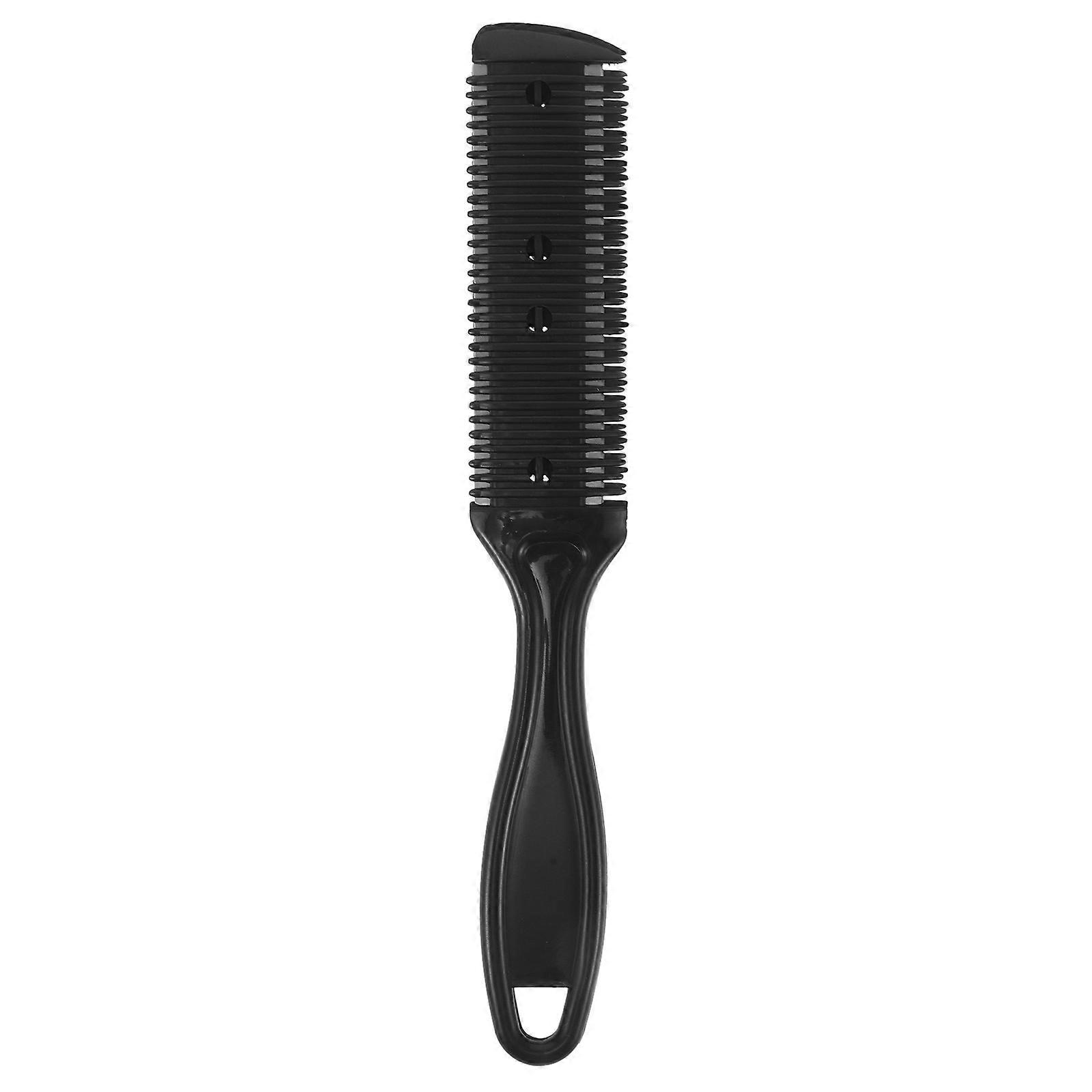Salon Hairdressing Double Side Design for Professional Use Black PP Material 1Pack