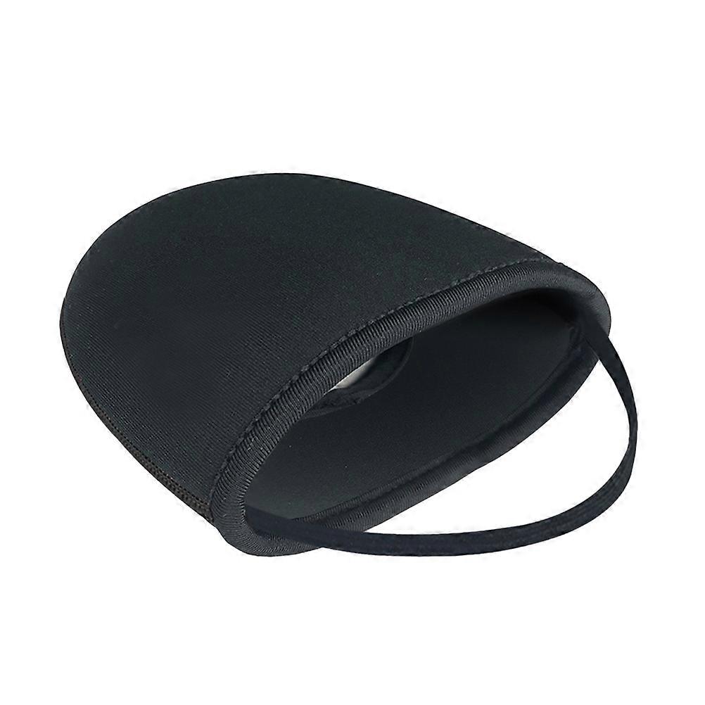 Shoes Protector Reduce Wind Resistance Anti-Scratch Toe Protection Black L 1Pack