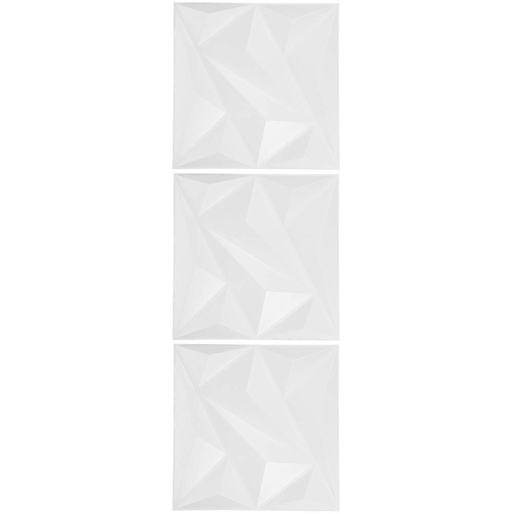 Białe panele ścienne PCV 3D do wystroju wnętrz Idealne tło na przyjęcie weselne i nie tylko 3szt