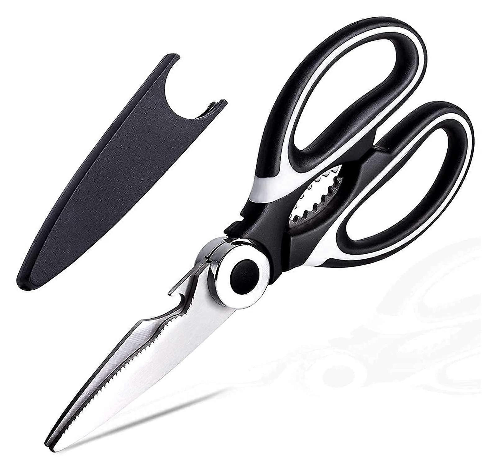 Kitchen Scissors Stainless Steel Multifunctional Scissors Meat Cutting Model 1Q