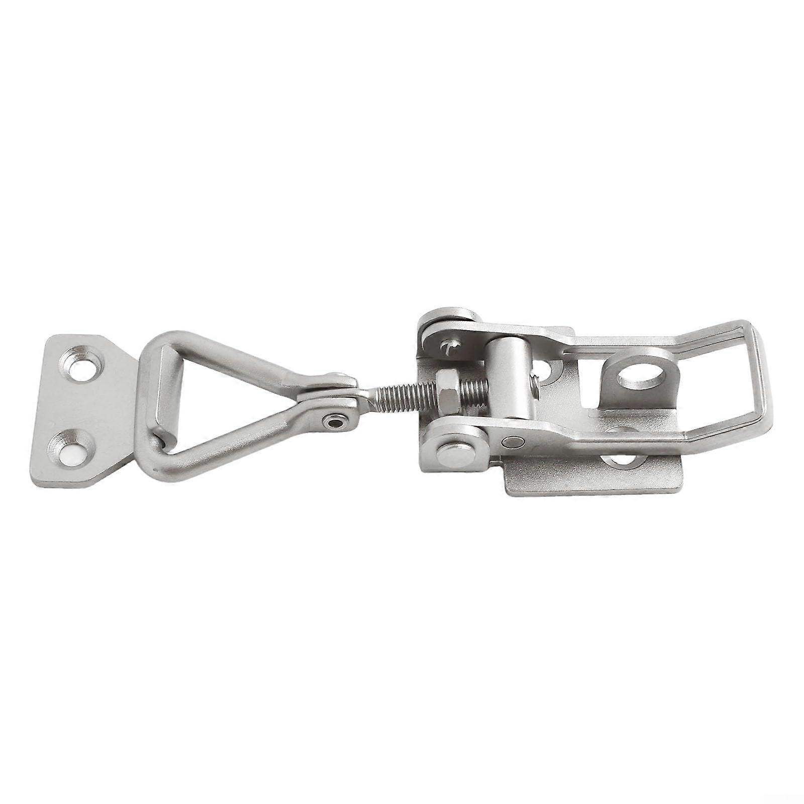 Adjustable lever latch, stainless steel, 67, 80 mm, selfclosing, rustproof, for kitchen, office, factory
