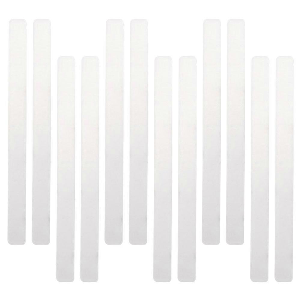 Acrylic Plant Tags for Outdoor Garden Use Transparent Easy to Insert Simple Design 12pcs