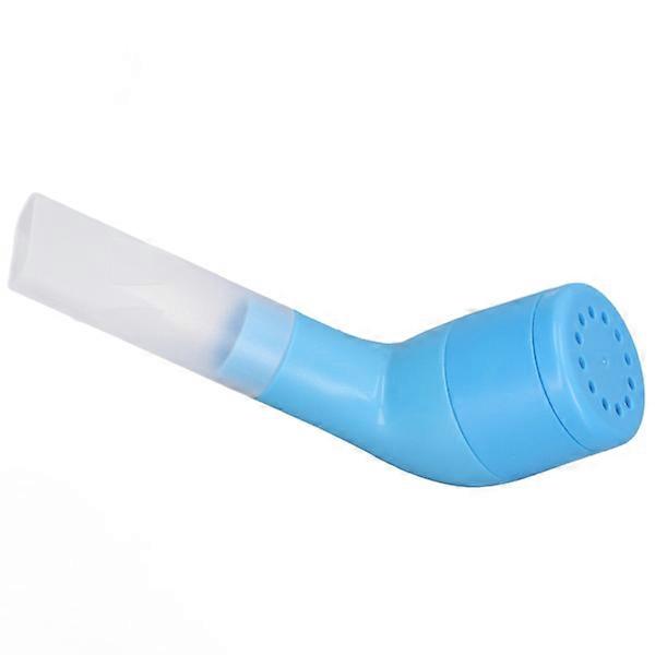 Lung mucus removal device Handheld hole adjustment Expiratory training Mucus removal device for home HT 02 Royalblue