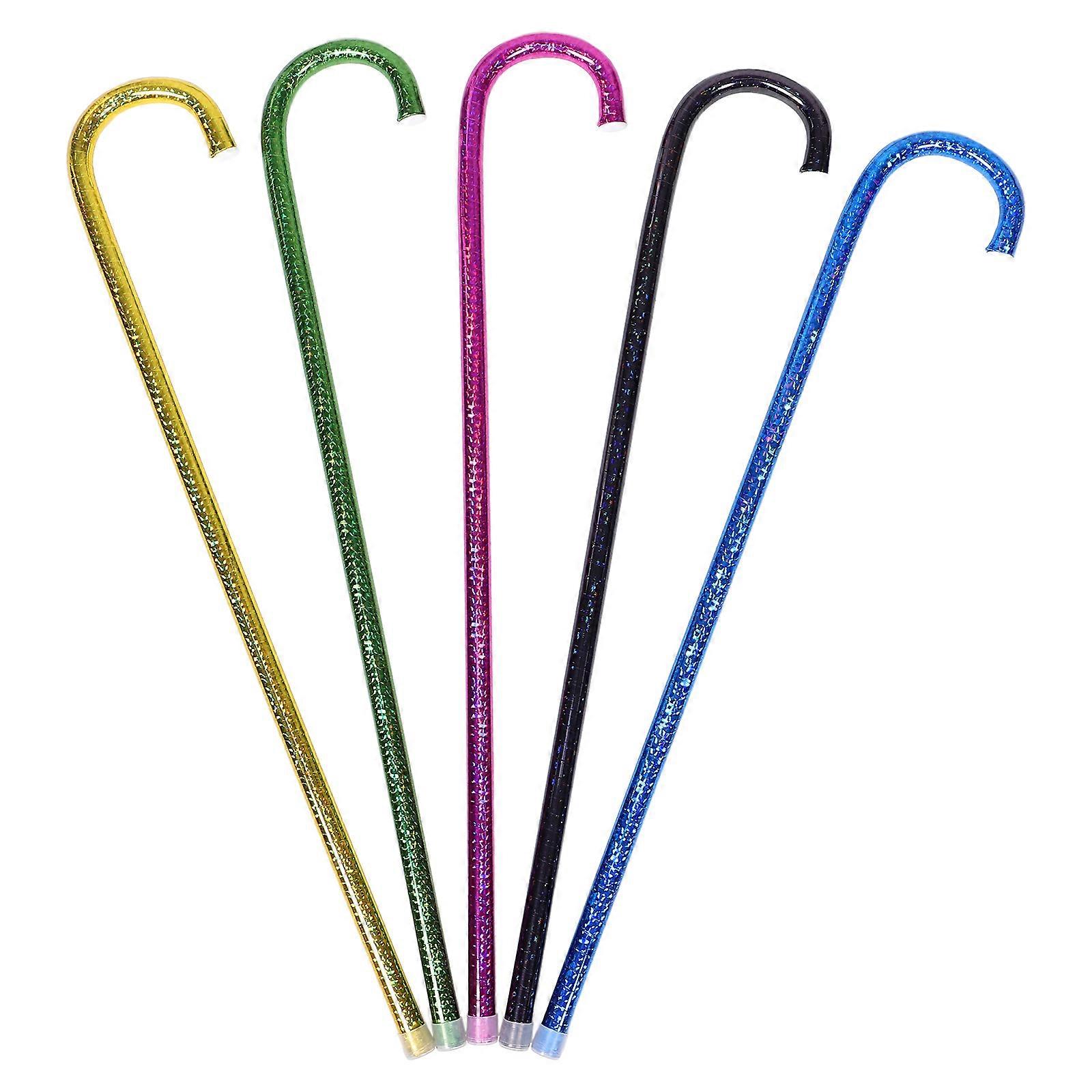 Kids Dance Cane Prop for Cosplay Perfect for Halloween Parties and Performances Assorted Color Lightweight Portable