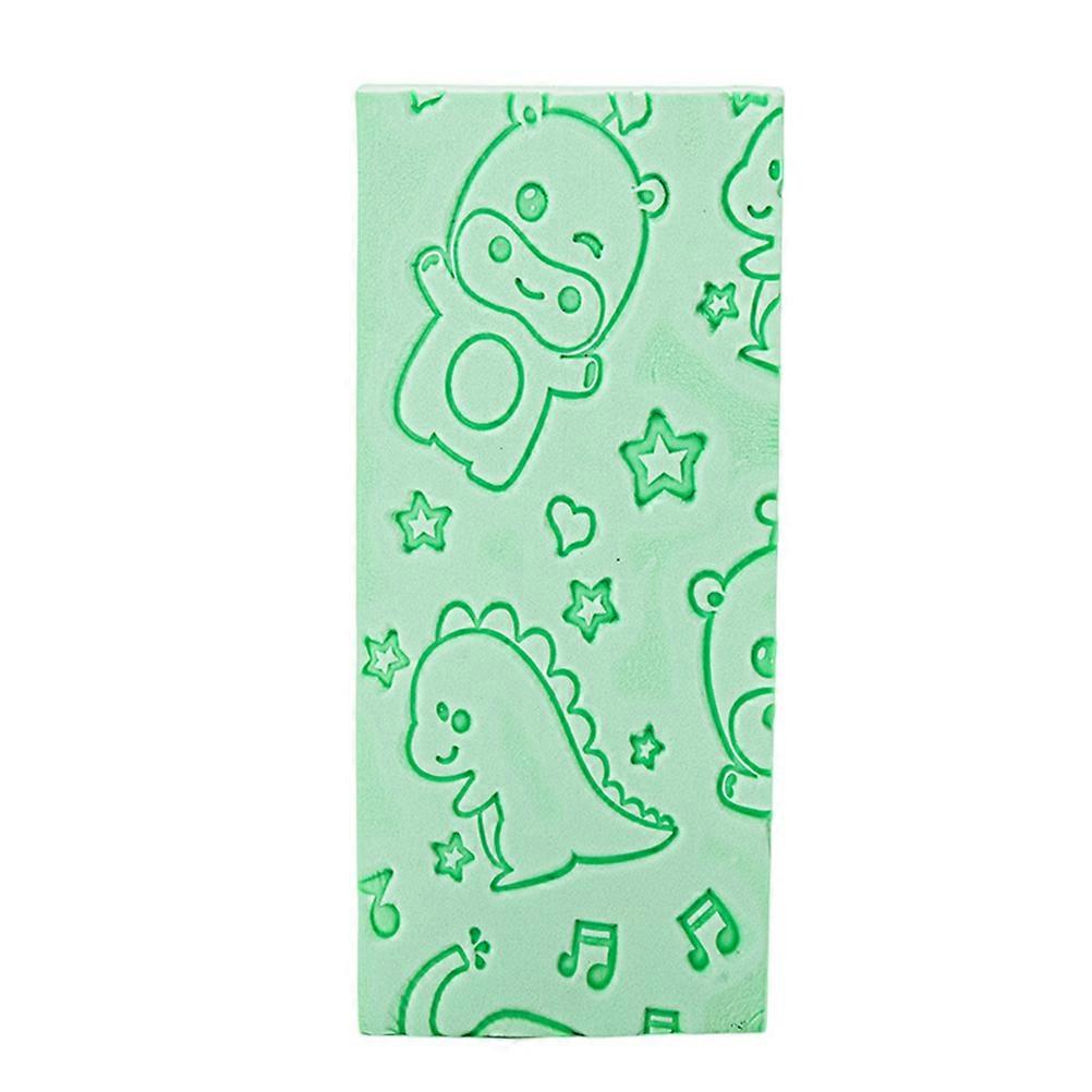 Bath Sponge for Shower Use Soft PVA Material Assorted Color 4pcs Cartoon Pattern