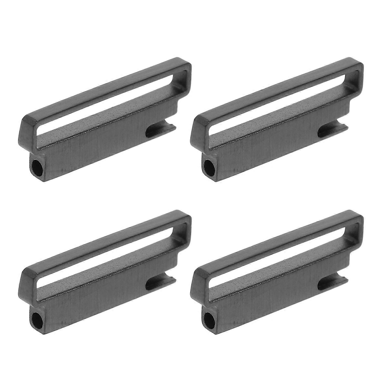 4pcs Watch Band Adapter Strap Connector for Smartwatches Durable Easy Install Design