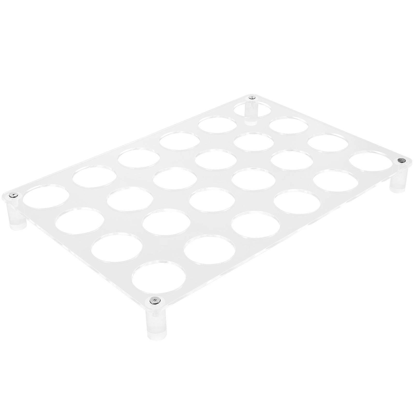 Coffee Pod Storage Organizer For Kitchen And Apartment With Simple Structure In Clear Acrylic 1Pcs