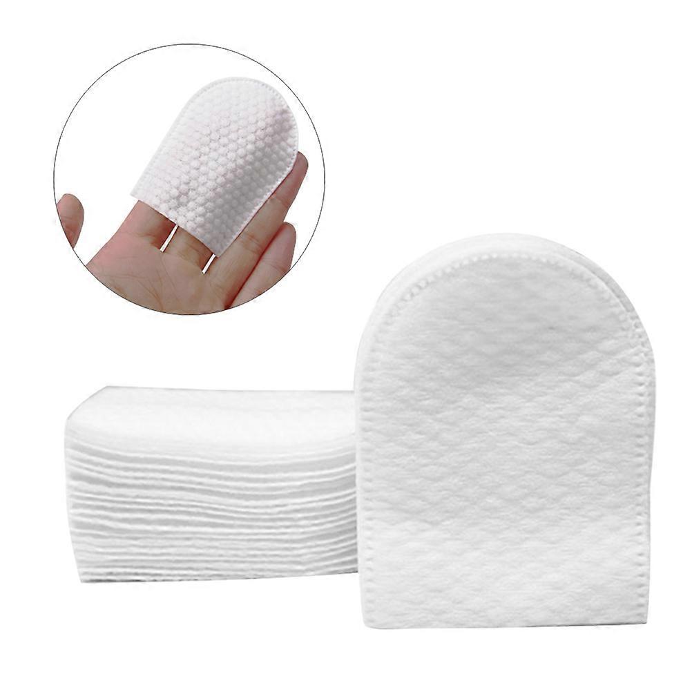 U Shaped White Cotton Pads For Facial Use 240 Pack Daily Makeup Application And Skin Care Essential Product