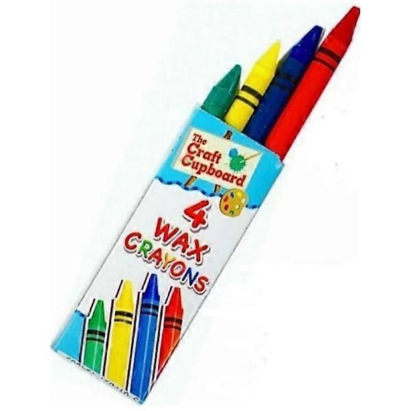 Playwrite Wax Crayon (6-pack) One Size Red/Yellow/Green/Blue