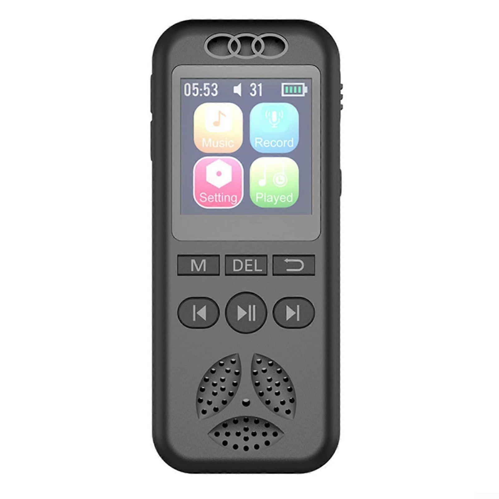 MP3 Voice Recorder with Noise Cancellation, 560 Hours Recording Time, 8GB Portable Digital Recorder with Intelligent Features