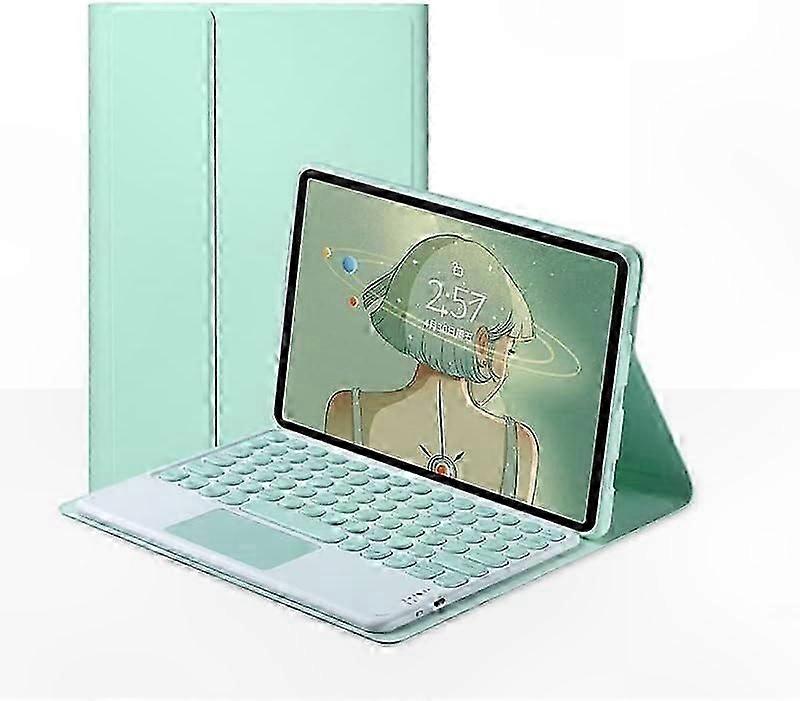 Green Touchpad Keyboard Case for  M Pad 5 Pro