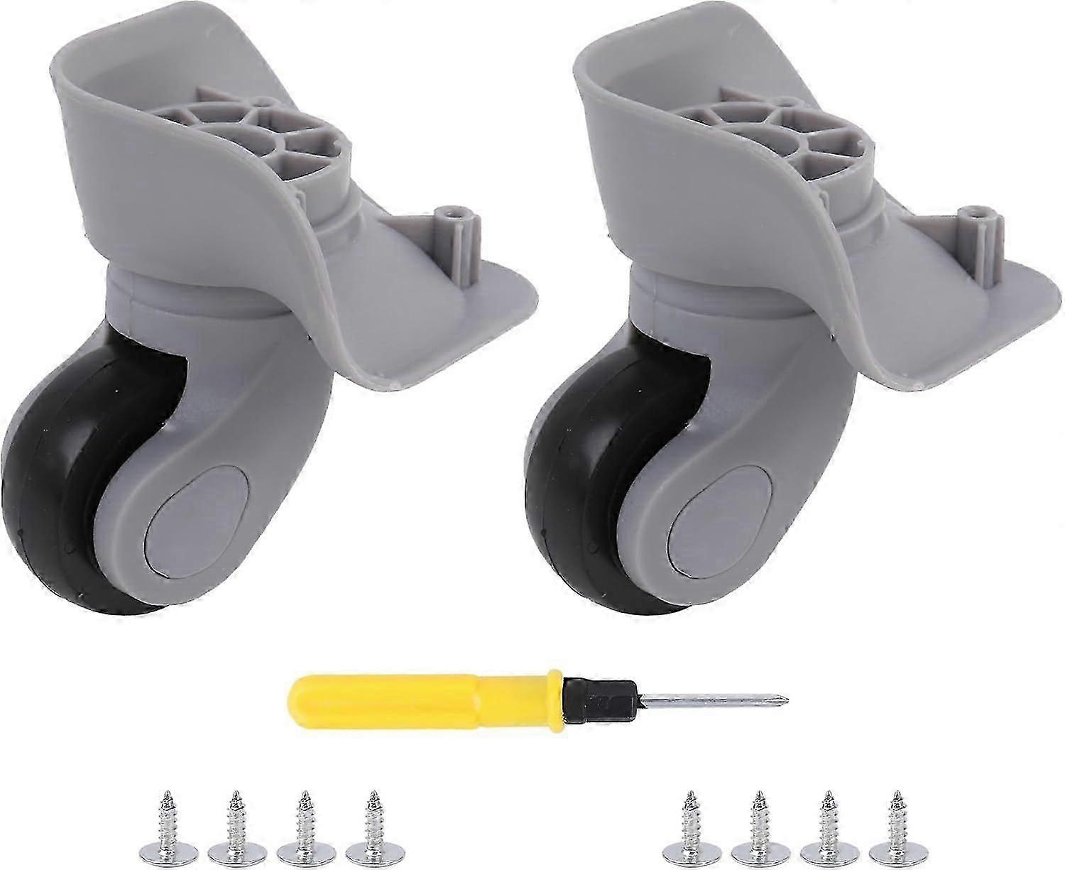 2025 أحدث طراز للأمتعة دوارة عجلات حقيبة سفر عجلات 3.62 "W041-S رمادي حزمة يمين من 2