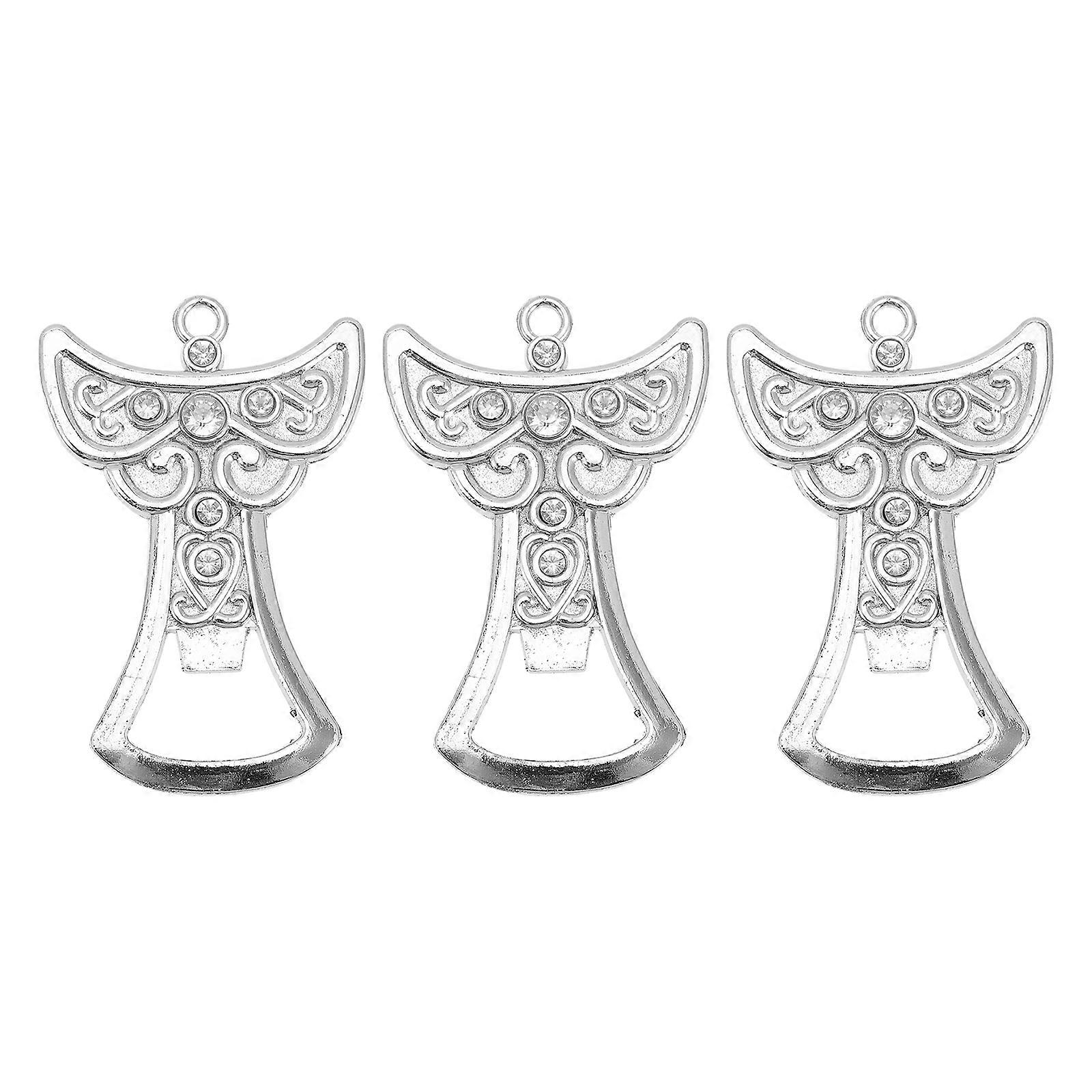 Handy Bottle Opening Tools For Kitchen Use Featuring Silver Metal Design Suitable For Adults 3Pcs