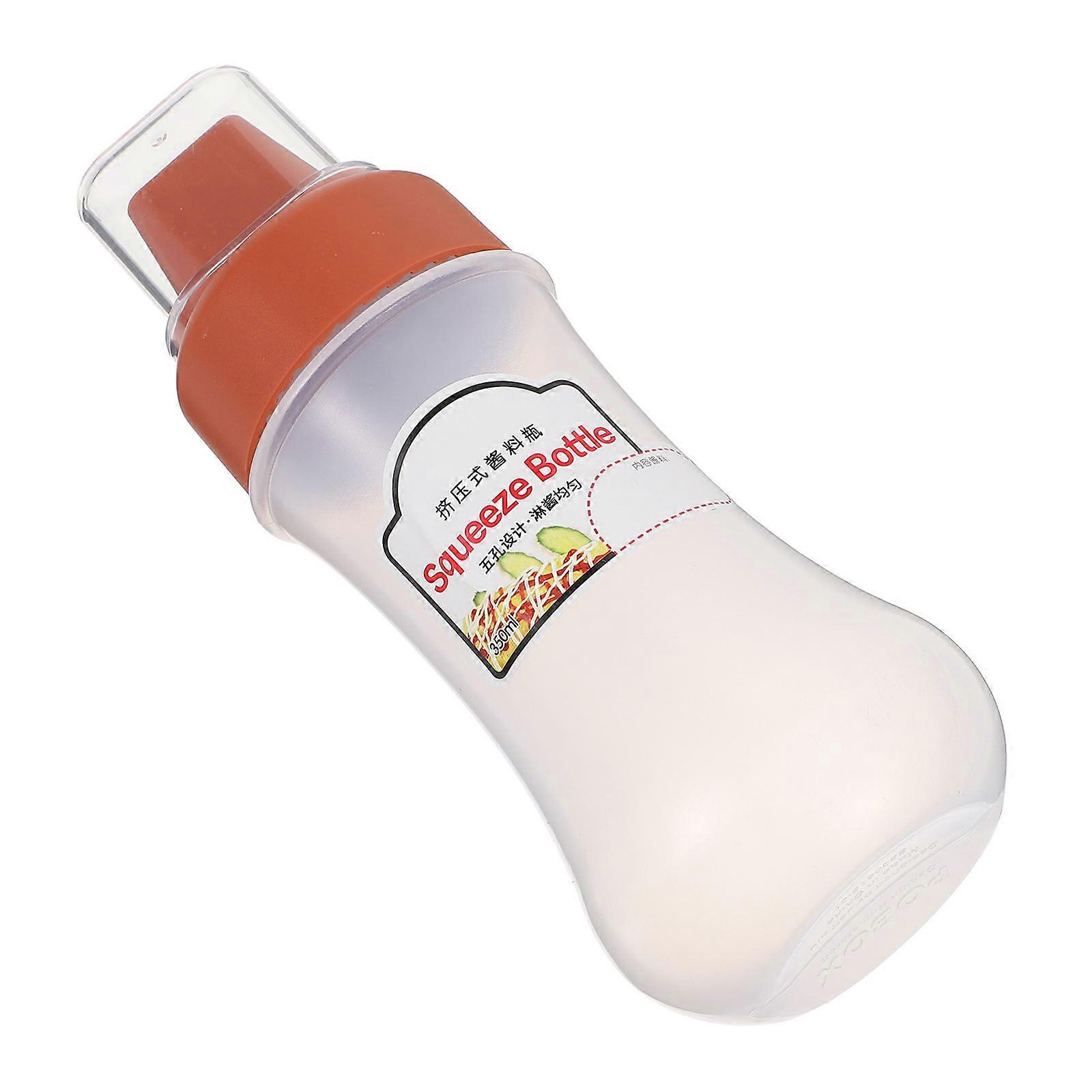 Sauce Squeeze Bottle for Storing Ketchup and Salad Dressing with Good Sealing PP 1pc