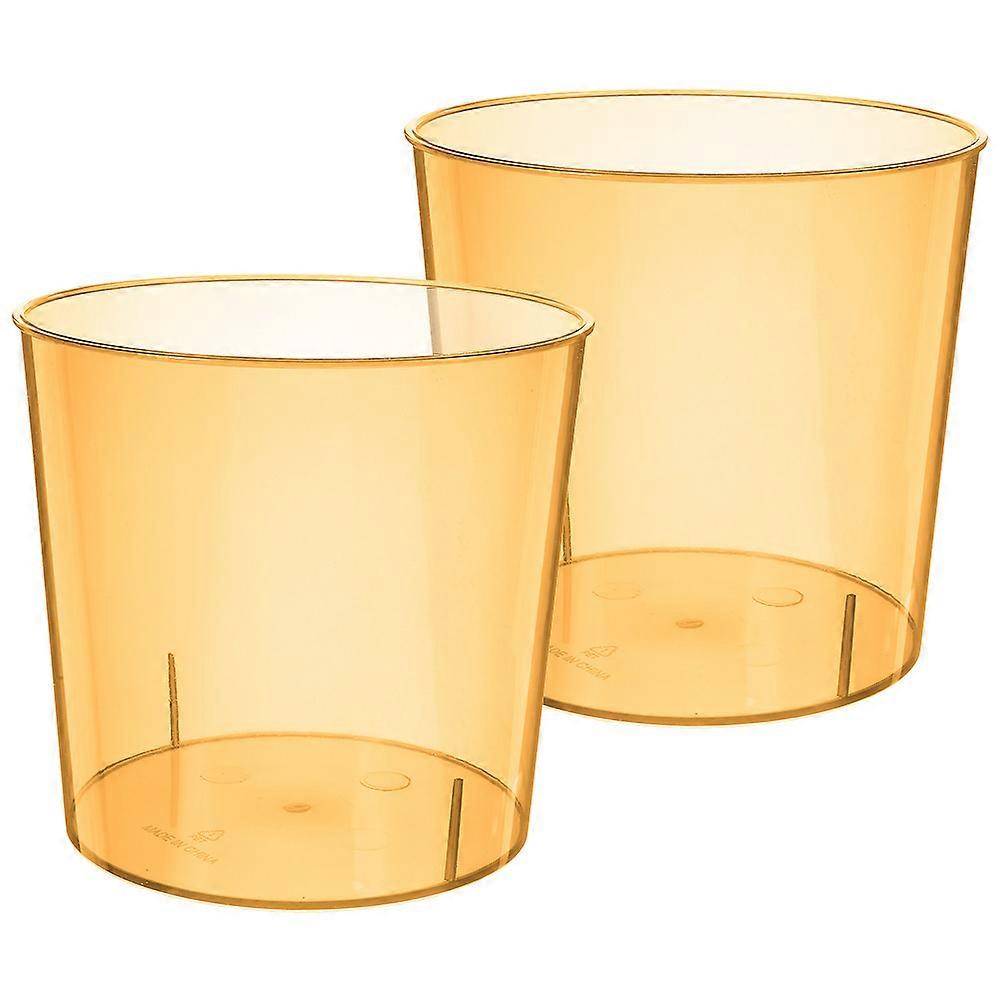 Mini Trash Can 2Pcs Garbage Disposal For Bedroom And Bathroom Featuring Easy