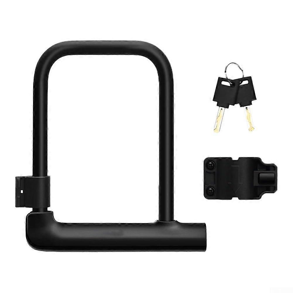 Portable AntiTheft Ushaped Lock, Bicycle Ushaped Lock, Motorcycle Electric Vehicle Lock