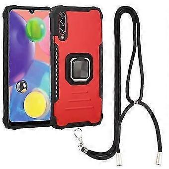 For Samsung Galaxy A70 / A70s Lanyard Aluminum TPU Case