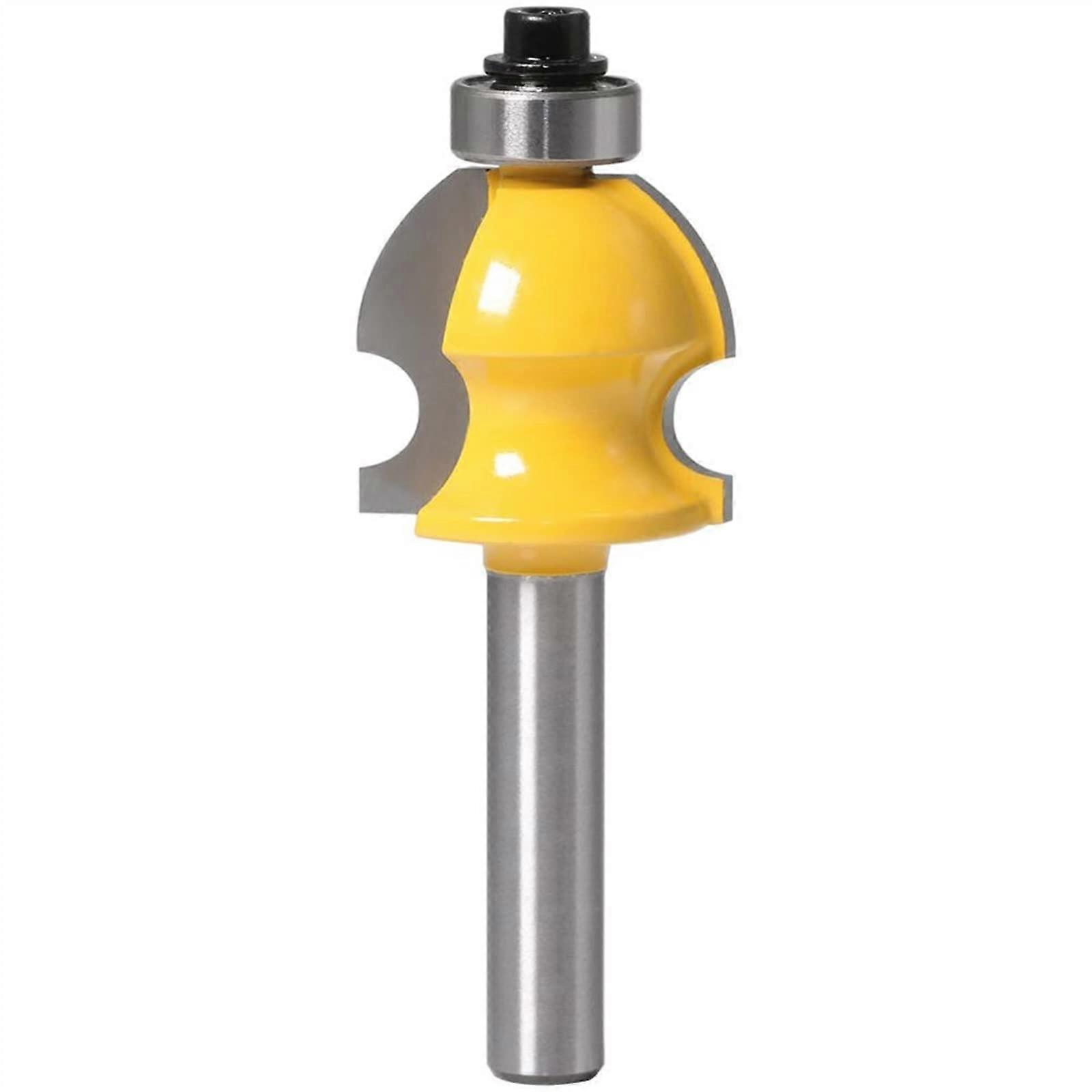 8mm Shank Architectural Molding Router Bit for Woodworking Carpentry Rod Line Trim Tool 1Pcs