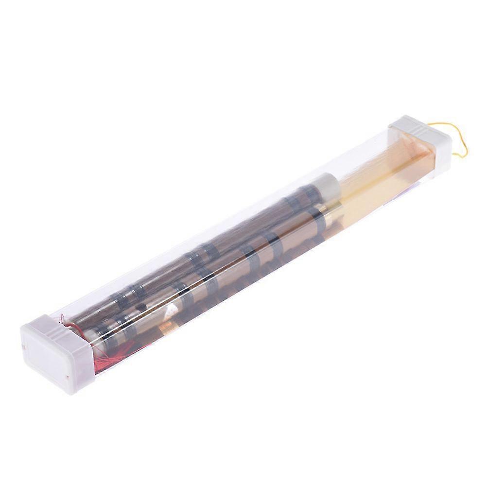 Pluggable Handmade Bitter Bamboo Flute/Dizi Traditional Chinese Musical Woodwind Instrument in E Key for Beginner Study Level
