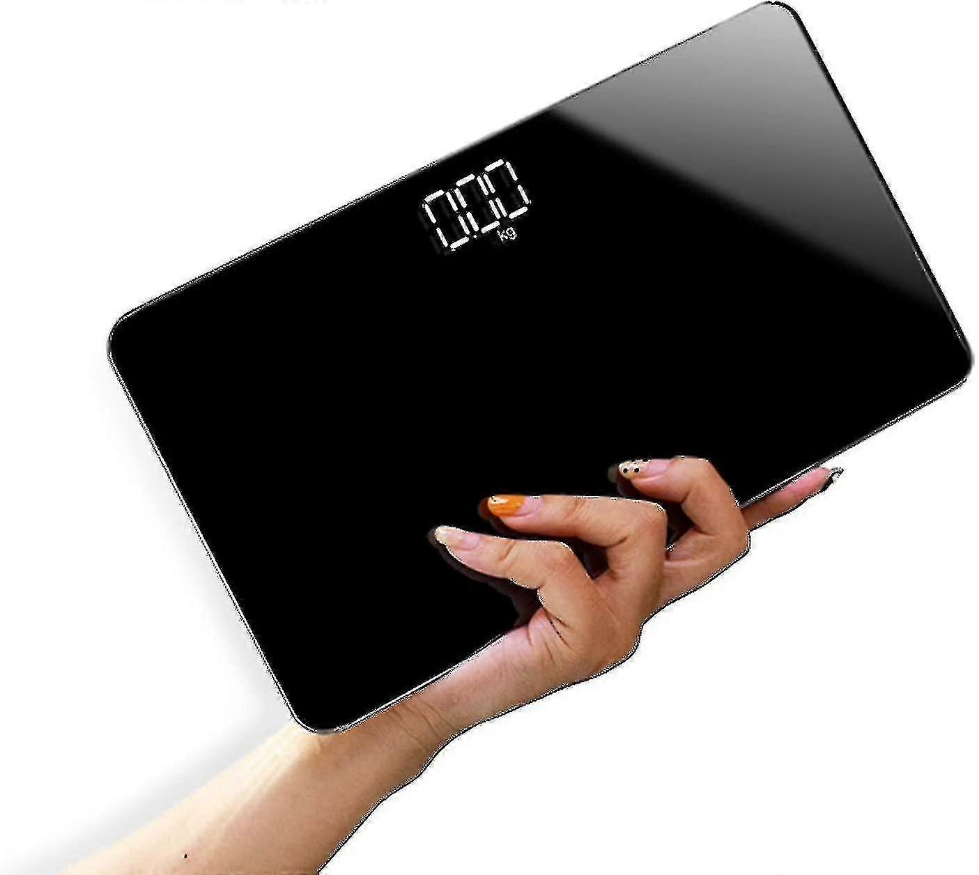 Digital Bathroom Scale for Personal Health, Mini Electronic Scale with USB Charge