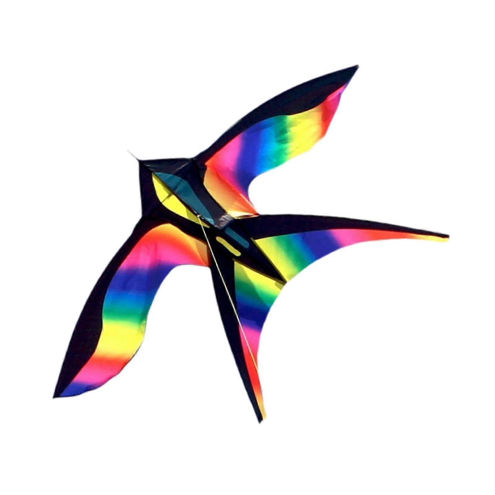 Kite Kiting Plaid Outdoor Sports Sturdy Single Line Control Sport Kite for Outdoor Beach Backyard Trip (String Not Included)