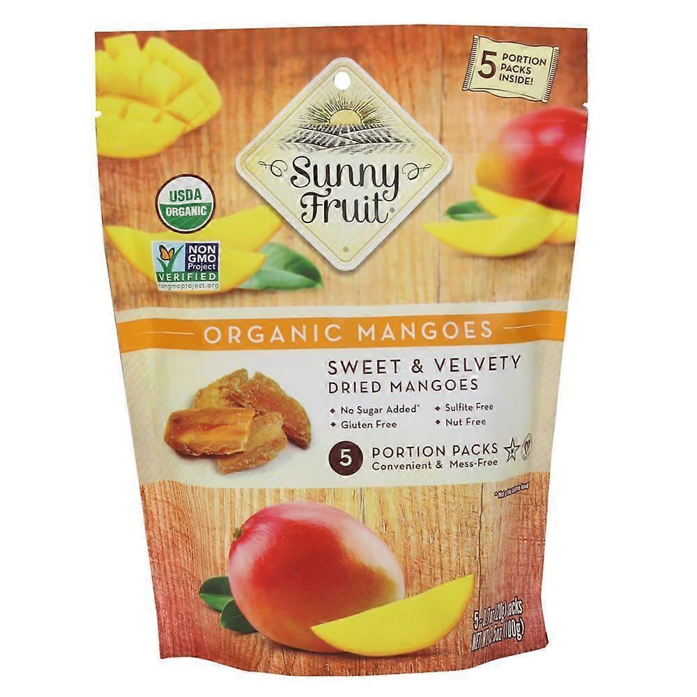 Sunny Fruit Dried Mango Multipack Organic 5x20g - 3 Pack