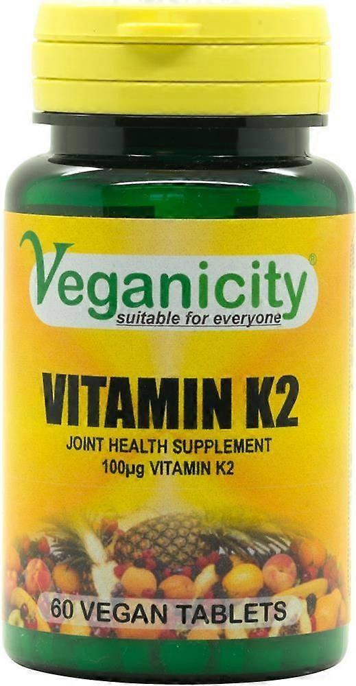 Veganicity Vitamin K2 100ug 60 Vtabs - 4 Pack
