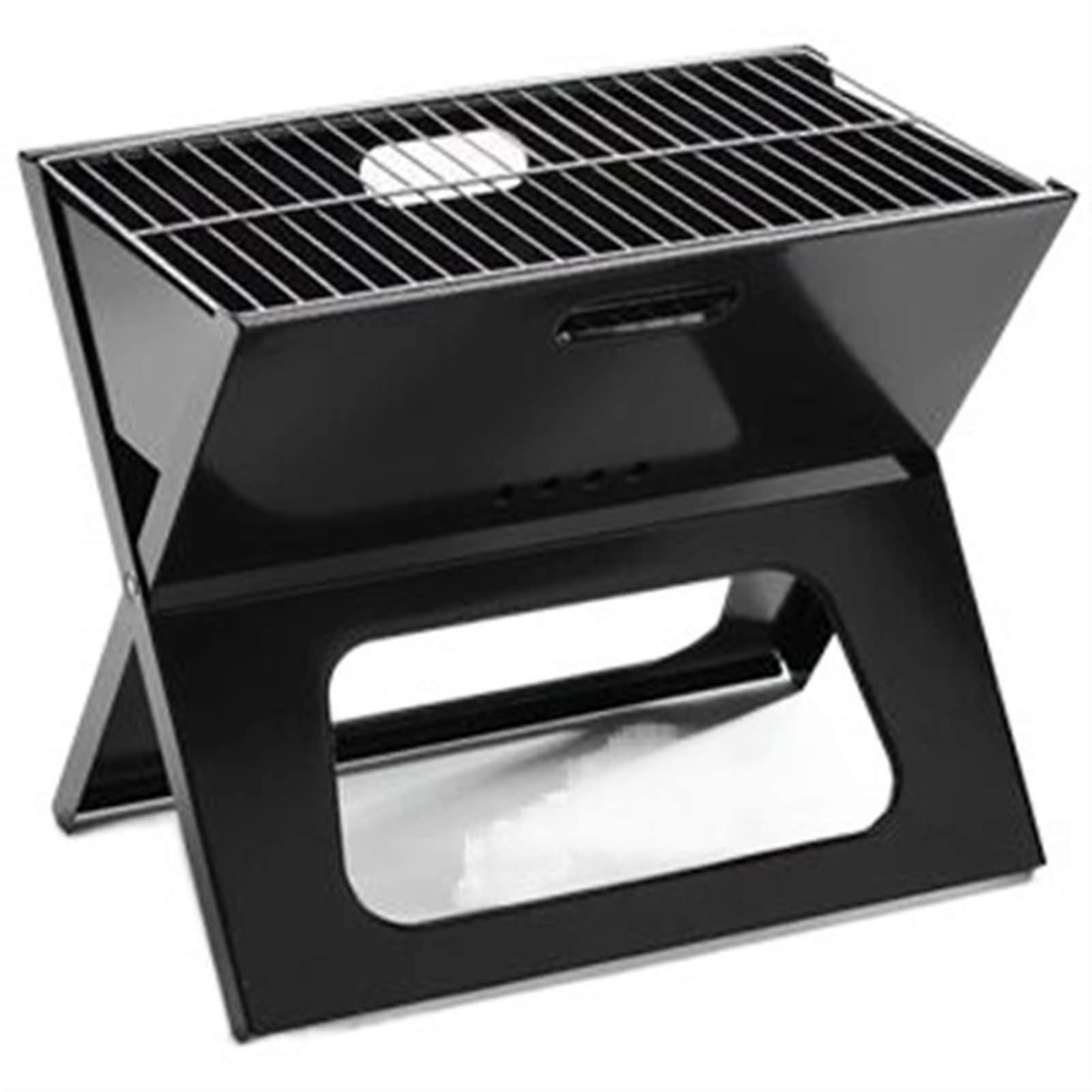 Charcoal Grills Outdoor Portable Folding Grill Thickened Steel Construction for Camping and BBQ