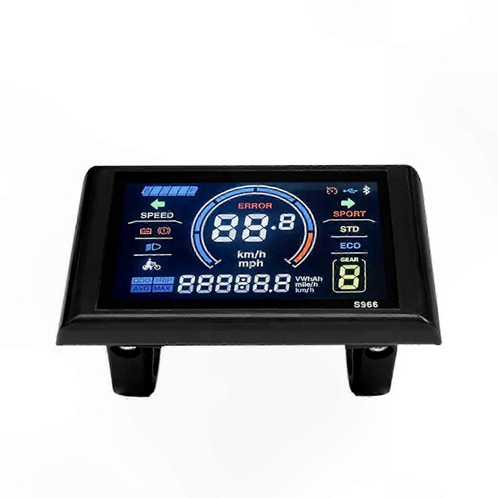 Electric Bike LCD Display Speedometer Control Panel for E-Bicycle