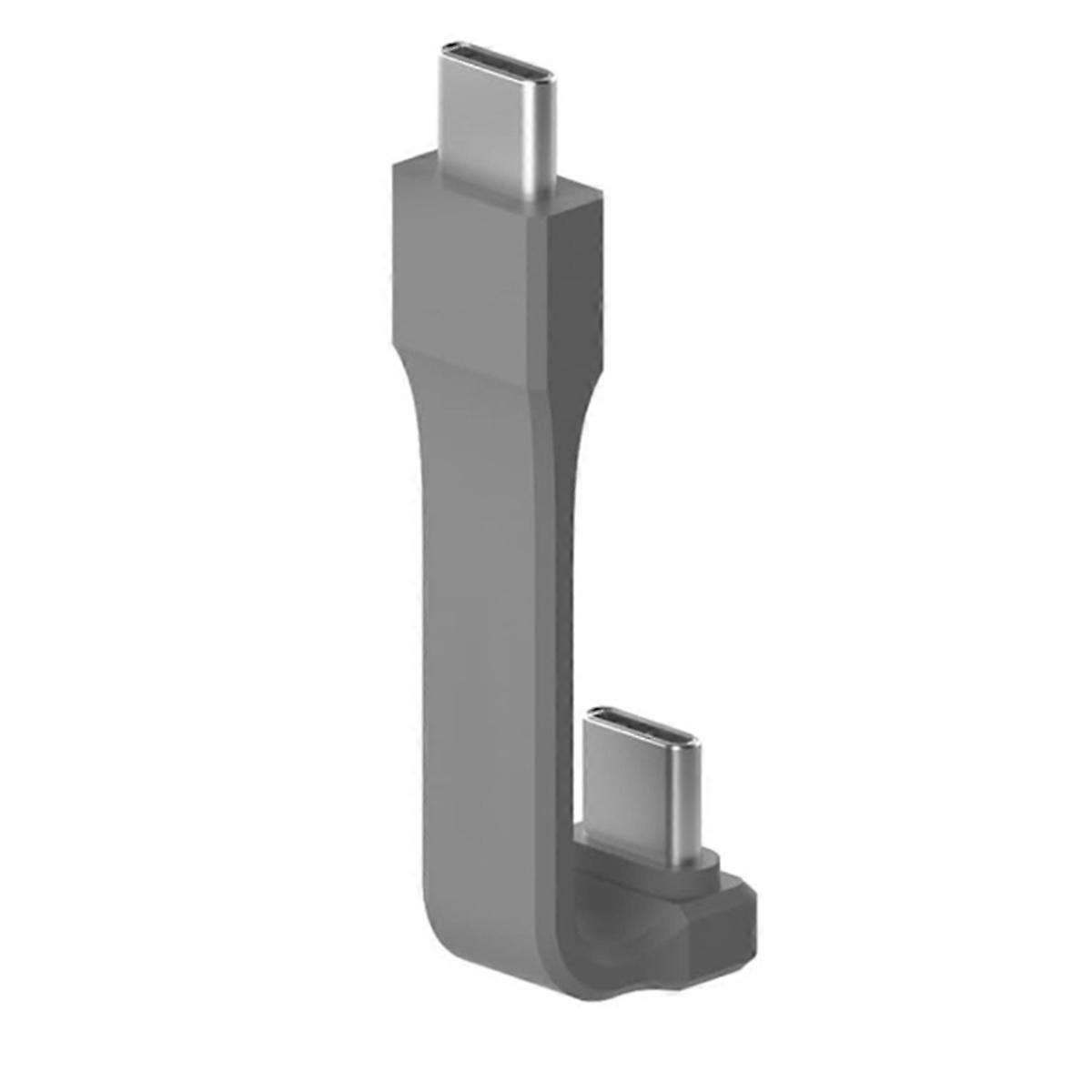 90 Degree Elbow Data Cable TYPE-C to TYPE-C Full-Function 100W