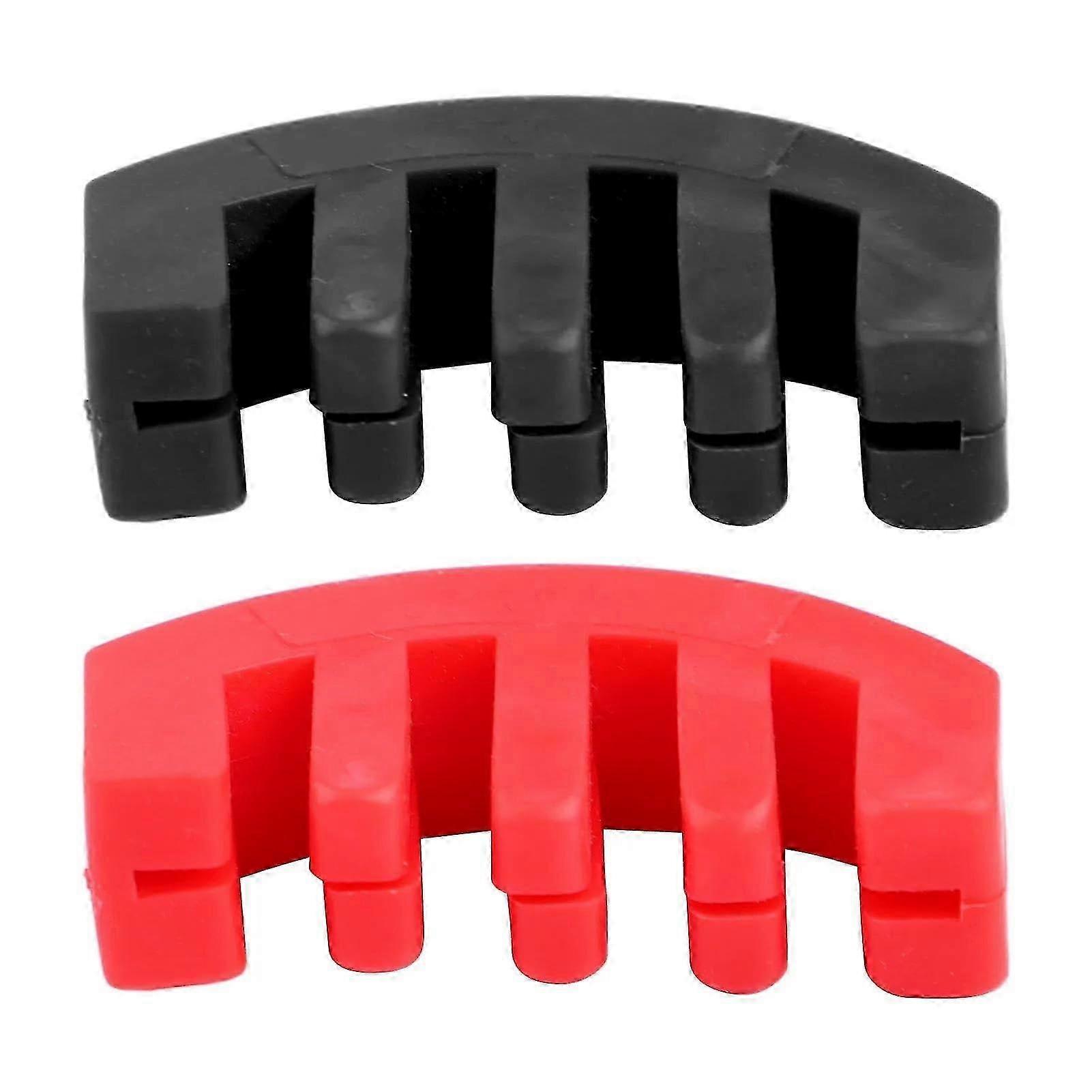 Rubber Violin Mute for 4/4, 3/4, and 1/2 Violins - Sound Muting Accessories, Strings and Practice Tools