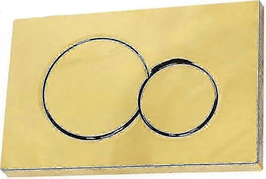 Dual Flush Toilet Plate with Chrome Finish,   Design for Efficient Water Use
