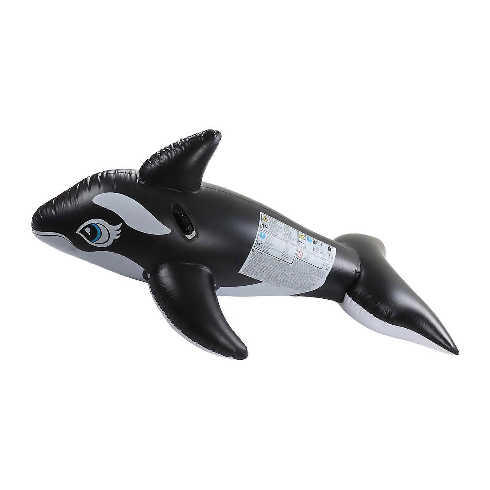 Big Whale Float PVC Quick Inflate 193x119cm Ergonomic Pool</p>