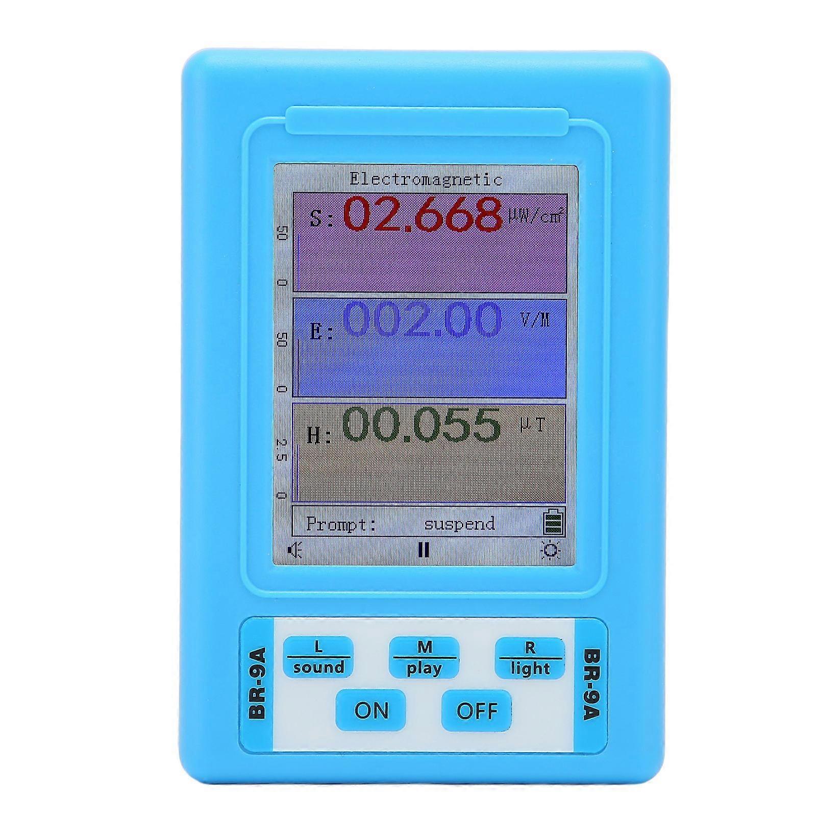 Electromagnetic Radiation ABS Detector Dual Purpose EMF Magnetic Field Tester for Daily Life