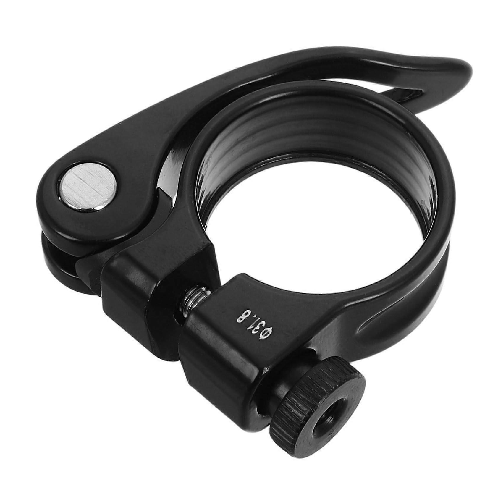 Bike Seatpost Quick Release Clamp Road Bike Compatible Durable Secure Locking Adjustable