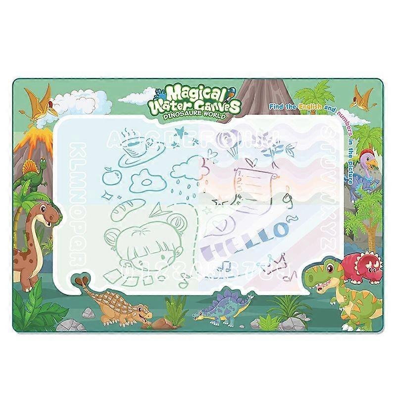 Water Mat Water Doodle Mat - Kids Reusable ,Drawing Toy, Mess-Free Coloring Writing Board with Anim